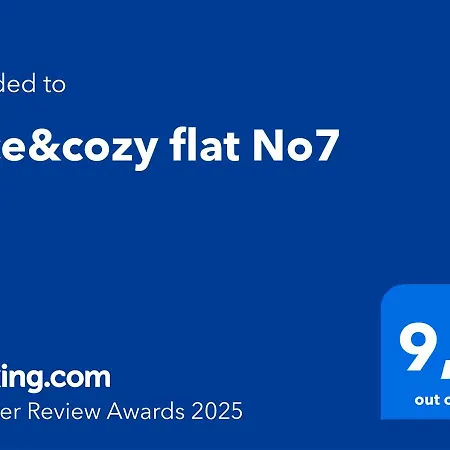Nice&cozy Flat No7 Apartment *